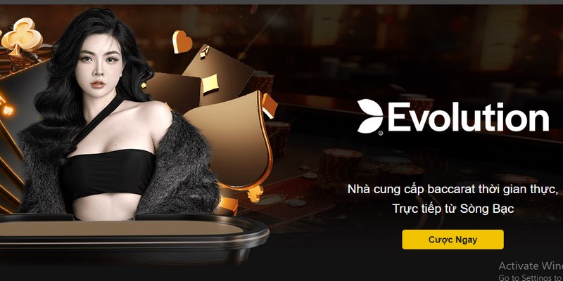 Evolution Gaming mang đến bạn trải nghiệm cá cược đẳng cấp quốc tế